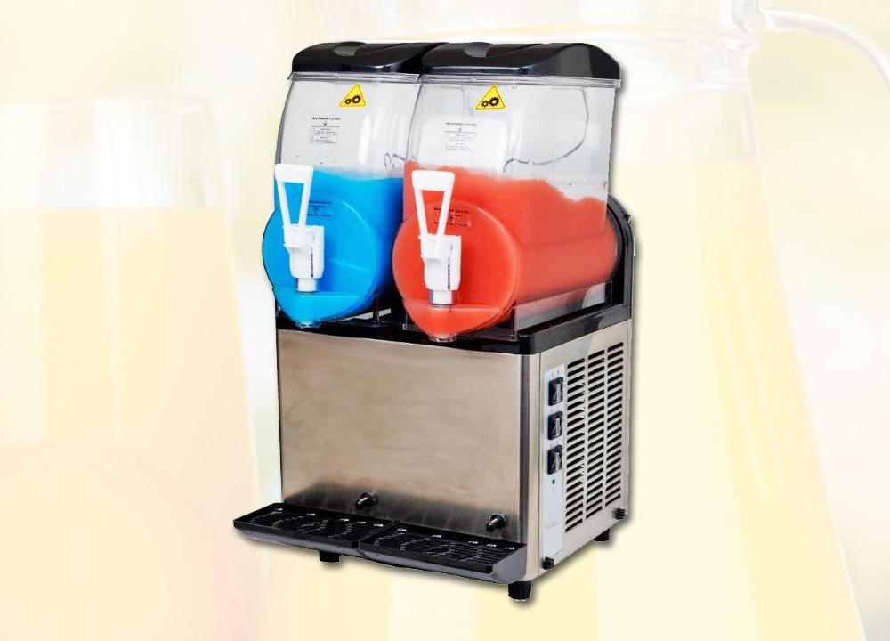 İkili Slush Buzlaş Makinesi