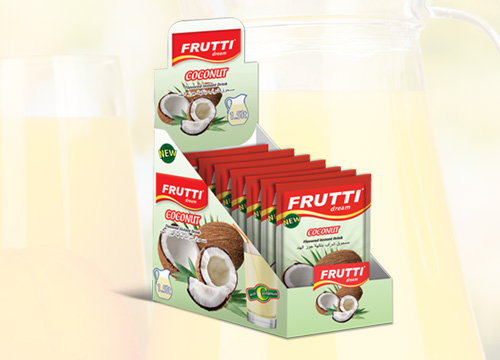 Frutti Hindistan Cevizli Aromalı İçecek Tozu