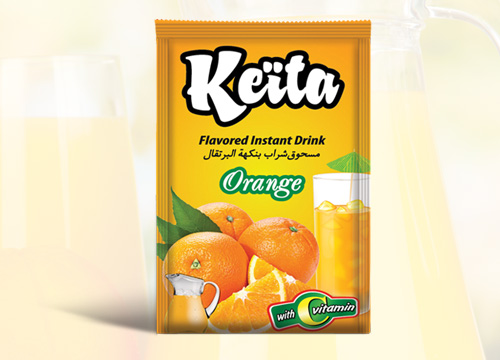 Orange Flavored Instant Drink